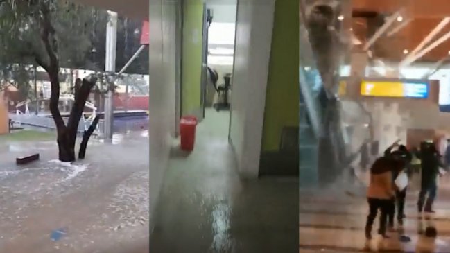 Lluvias provocan estragos y obligan a suspender clases en Calama