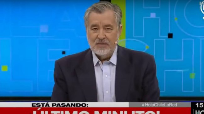 Alejandro Guillier regresa a la TV tras casi una década