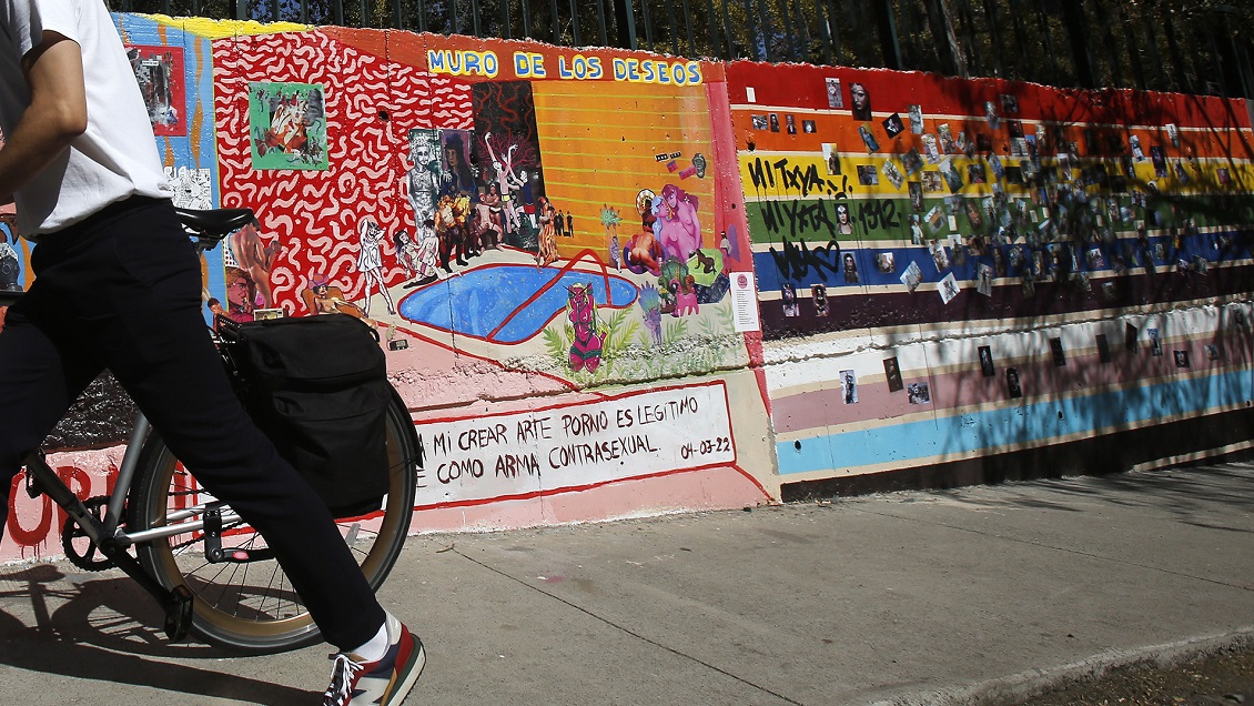 Parque San Borja: Municipalidad de Santiago niega vínculo con polémico mural