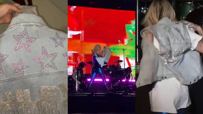 Fan chilena logró que Miley Cyrus usara chaqueta confeccionada a mano