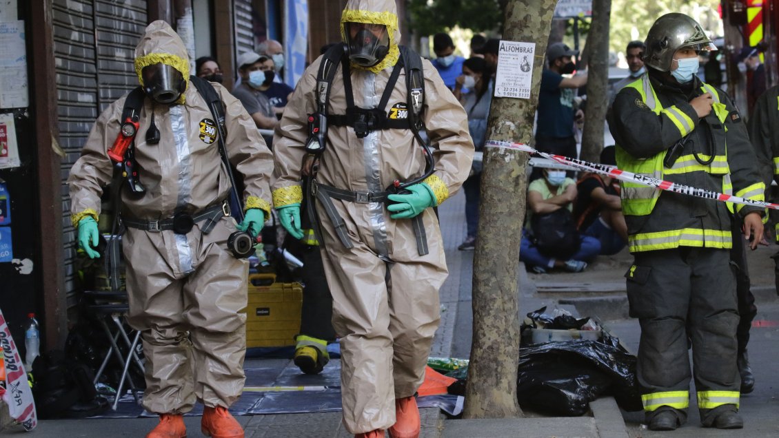 Emergencia química obligó la evacuación de 40 personas en una empresa de Valparaíso