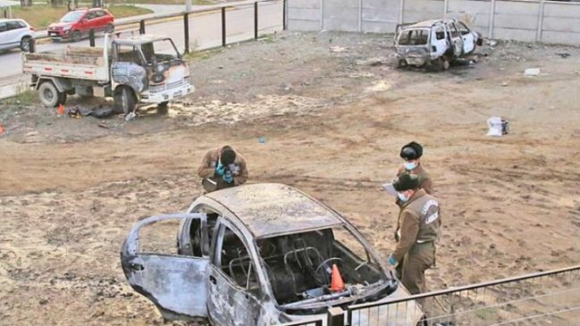 Se inició juicio en contra de tres sospechosos de quemar vehículos en Punta Arenas