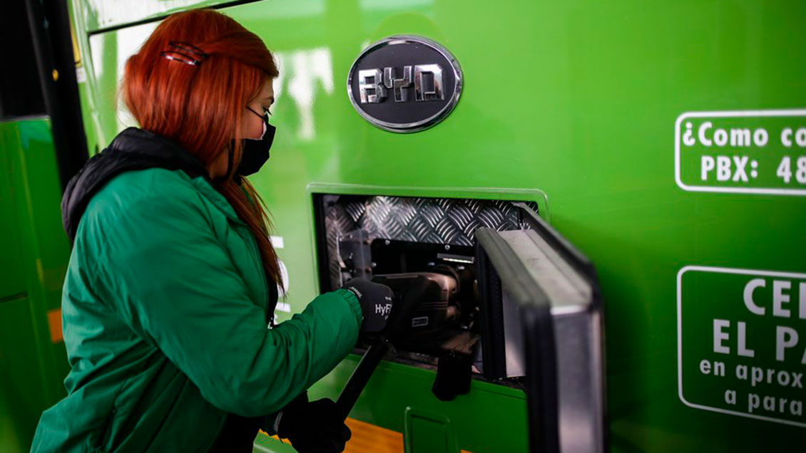 Con autobuses chinos, Bogotá avanza en su propósito de tener una gran flota eléctrica