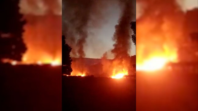 Unos 40 encapuchados quemaron al menos 11 viviendas a orillas del Lago Lanalhue