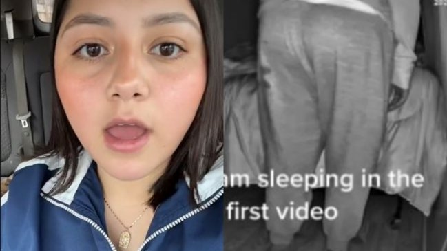 Joven se grabó y descubrió que su suegra la acosaba mientras dormía
