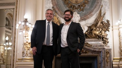   Tras cita en la Casa Rosada, Fernández y Boric se declaran 