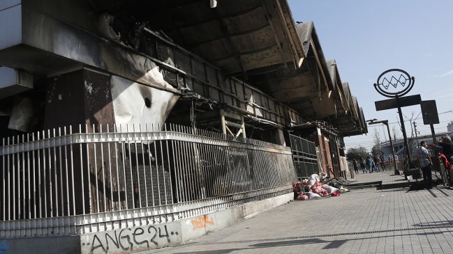 Justicia condena a 12 años de cárcel a Daniel Bustos por incendiar el Metro San Pablo durante el estallido
