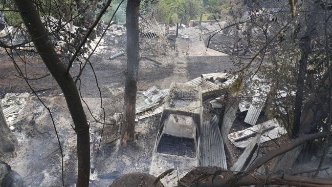 Delegada se reunió con víctimas de quema de viviendas en Contulmo: reprochan querella por delito común