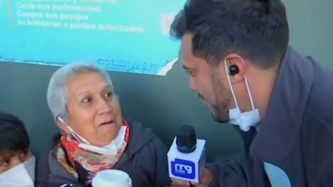 Entrevistada se llevó tremenda sorpresa al conocer a Simón Oliveros: 