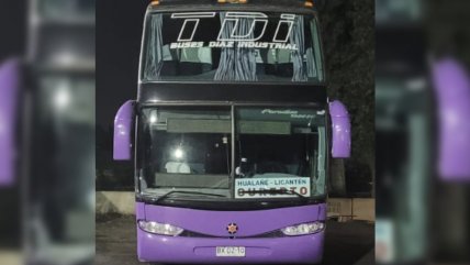  Peligro andante: Bus mantenía el sistema de frenos amarrado con alambre  