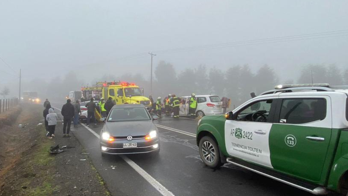 Choque Frontal Dejó Dos Fallecidos En Ruta Que Une Freire Con ...