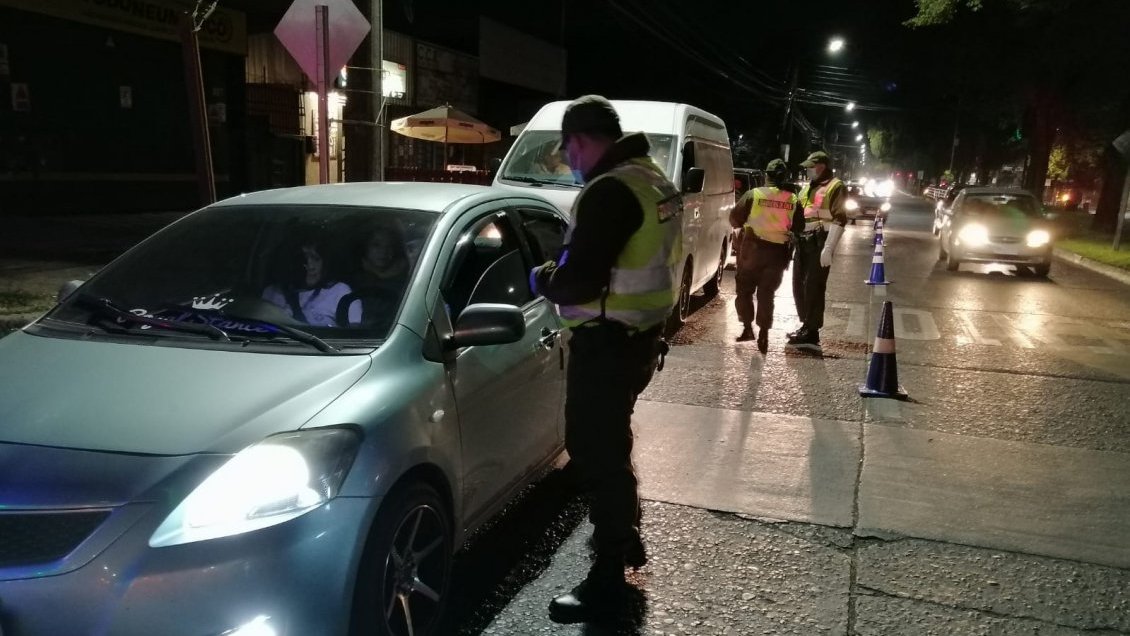 Controles de tránsito dejaron 22 detenidos durante feriado por Semana Santa en Ñuble