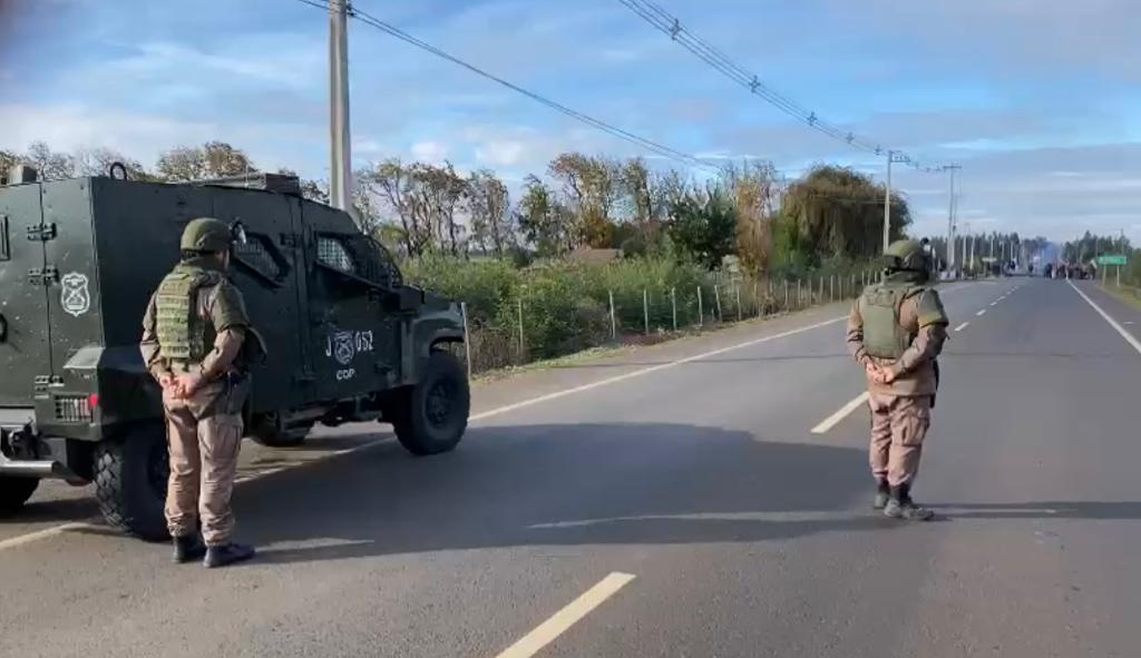 Comunidades mapuche cortaron ruta en Malleco para pedir la restitución de sus tierras