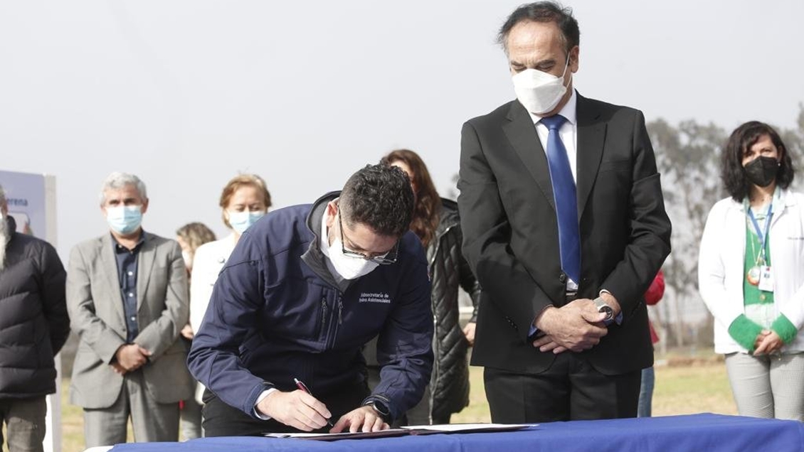 Subsecretario dio el puntapié inicial al proyecto del nuevo Hospital de La Serena