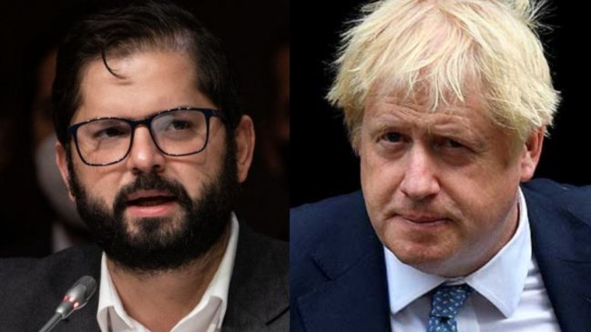Johnson agradeció a Boric el 