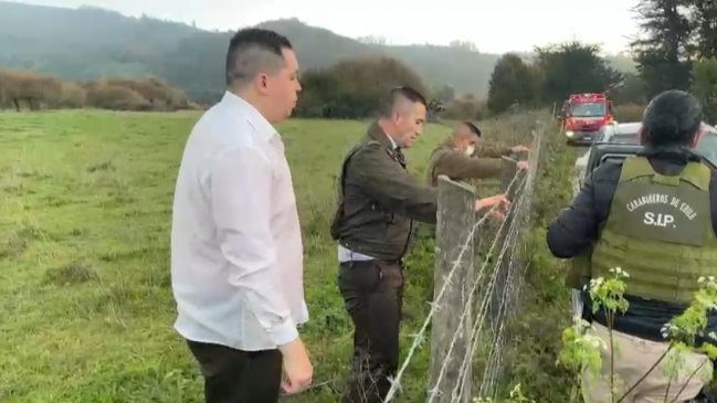 Dos carabineros salvaron a mujer que se lanzó al río en La Araucanía