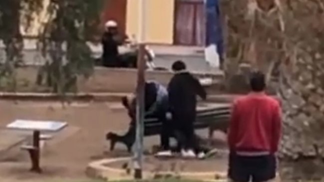 Tras las rejas dos detenidos por homicidio frustrado en plaza de Antofagasta