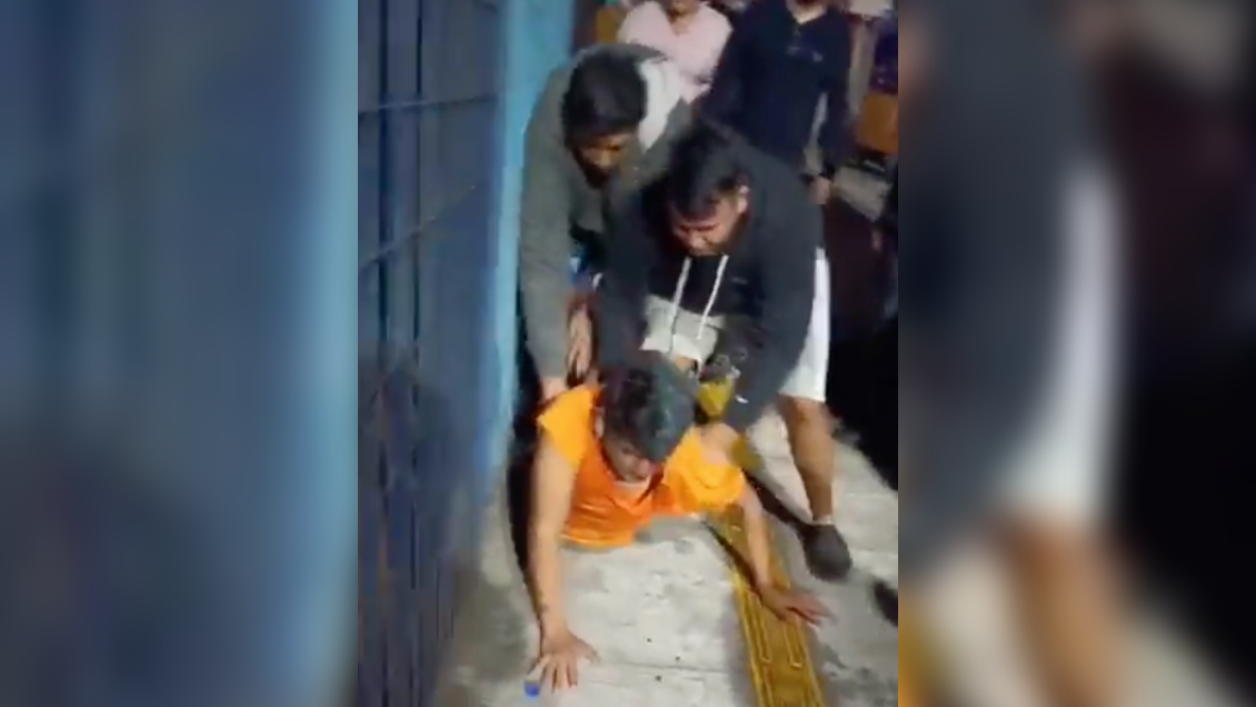 Chofer ebrio recibió brutal golpiza tras provocar un accidente en Iquique