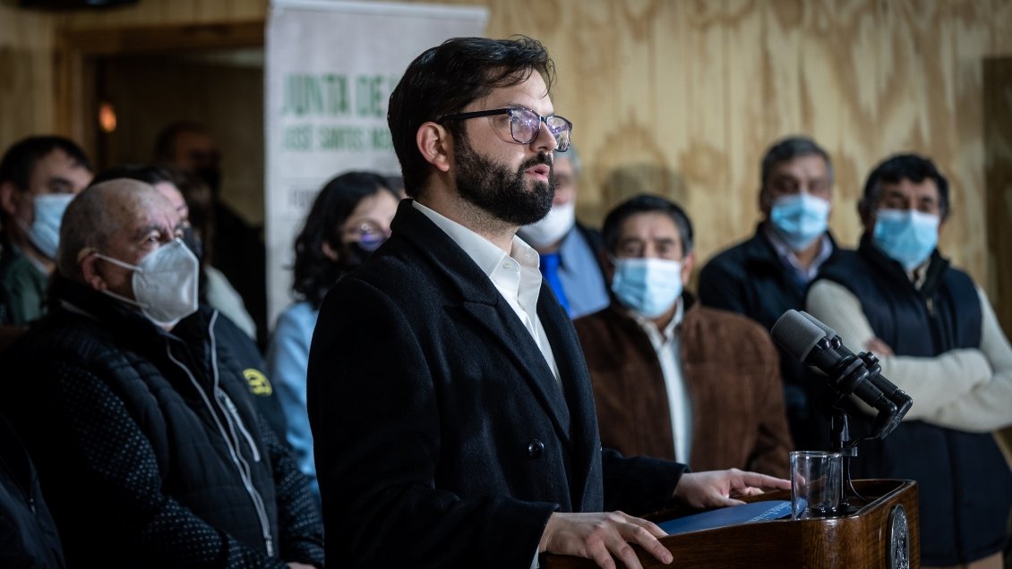 Presidente Boric y bloqueo de carreteras: 