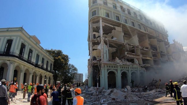 Elevan a 22 la cifra de muertos en la explosión del hotel Saratoga en La Habana