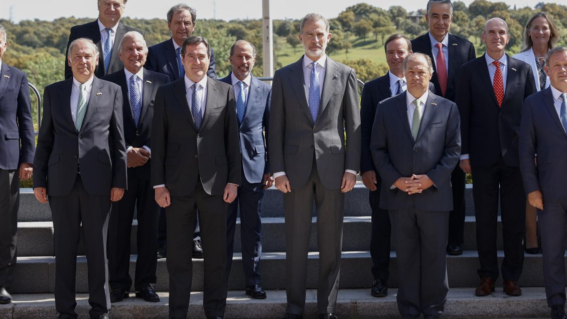 Felipe VI se reunió con delegación de empresarios chilenos encabezados por Juan Sutil