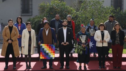   Conadi sesionó por primera vez en el Palacio de La Moneda 