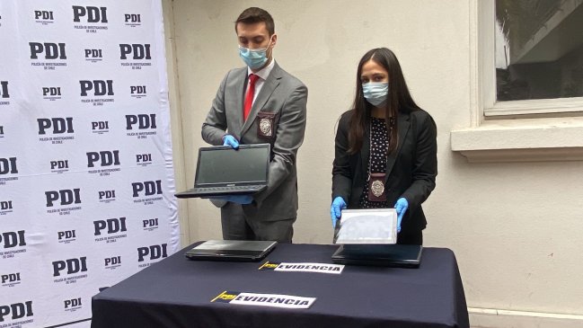 Dos personas fueron detenidas por almacenamiento de imágenes sexuales de niños en Talca