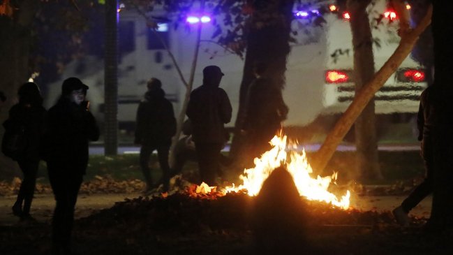 Mujer recibió pedrada en la cabeza en medio de incidentes en Plaza Italia