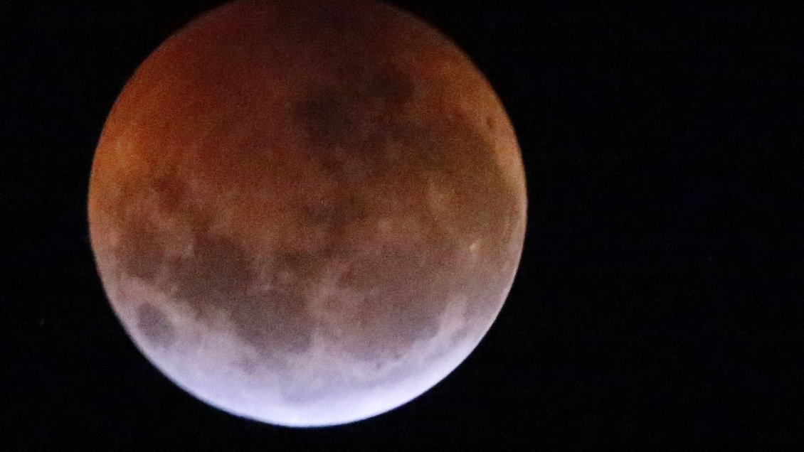 Eclipse lunar Chile disfrutó esto domo del fenómeno estla la Luna de