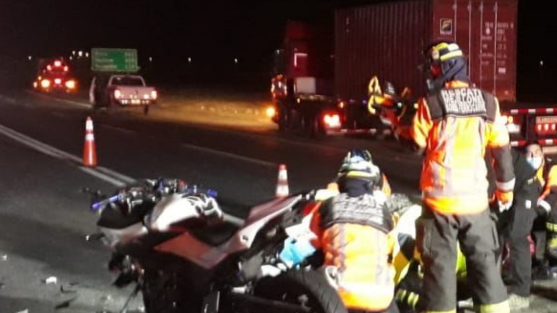 Tres accidentes con motoristas fallecidos en 30 horas en la Región de Antofagasta