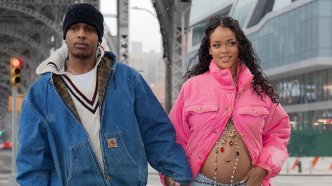 La espera terminó: Rihanna da a luz a su primer hijo con el rapero A$AP Rocky