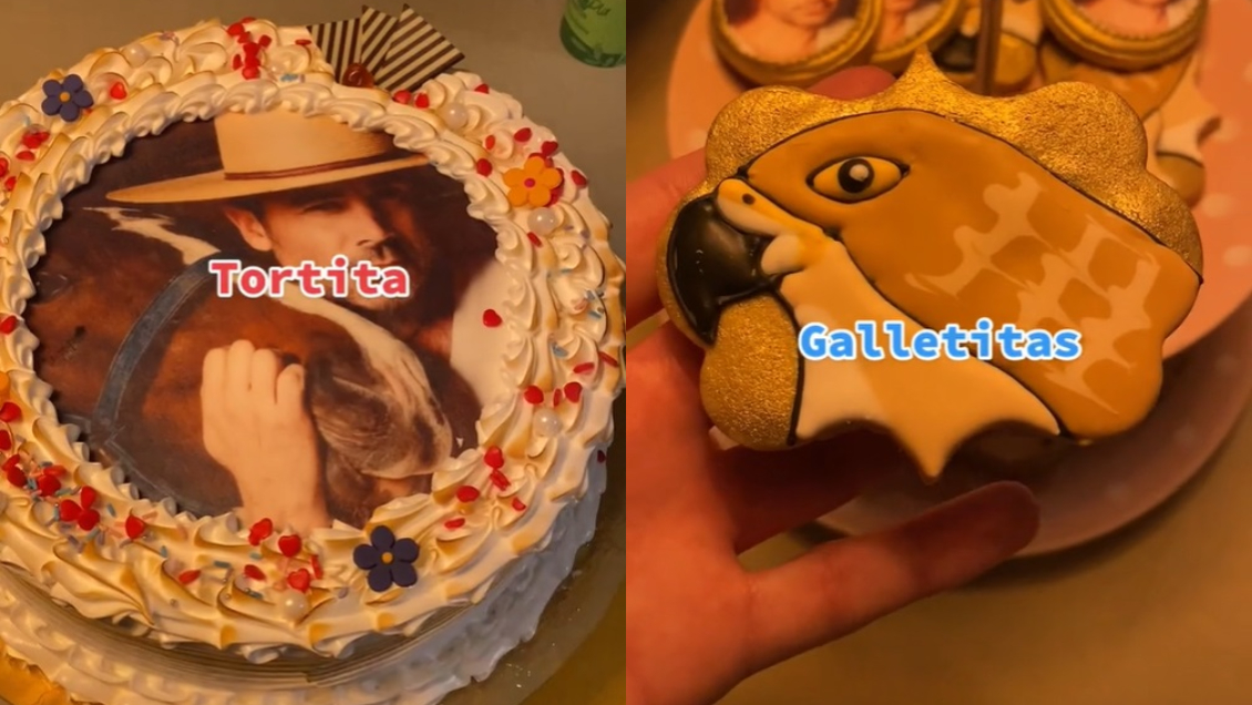 Joven celebra su cumpleaños con temática de Felipe Camiroaga y se hace viral