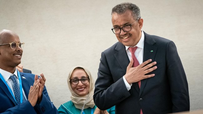 OMS aprueba la gestión de Tedros en la pandemia y prolonga su mandato por cinco años