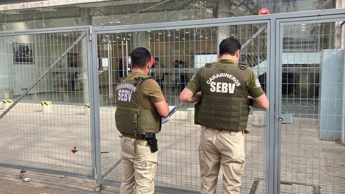SEBV de Carabineros detiene a uno de los presuntos autores de millonario robo de vehículos Audi