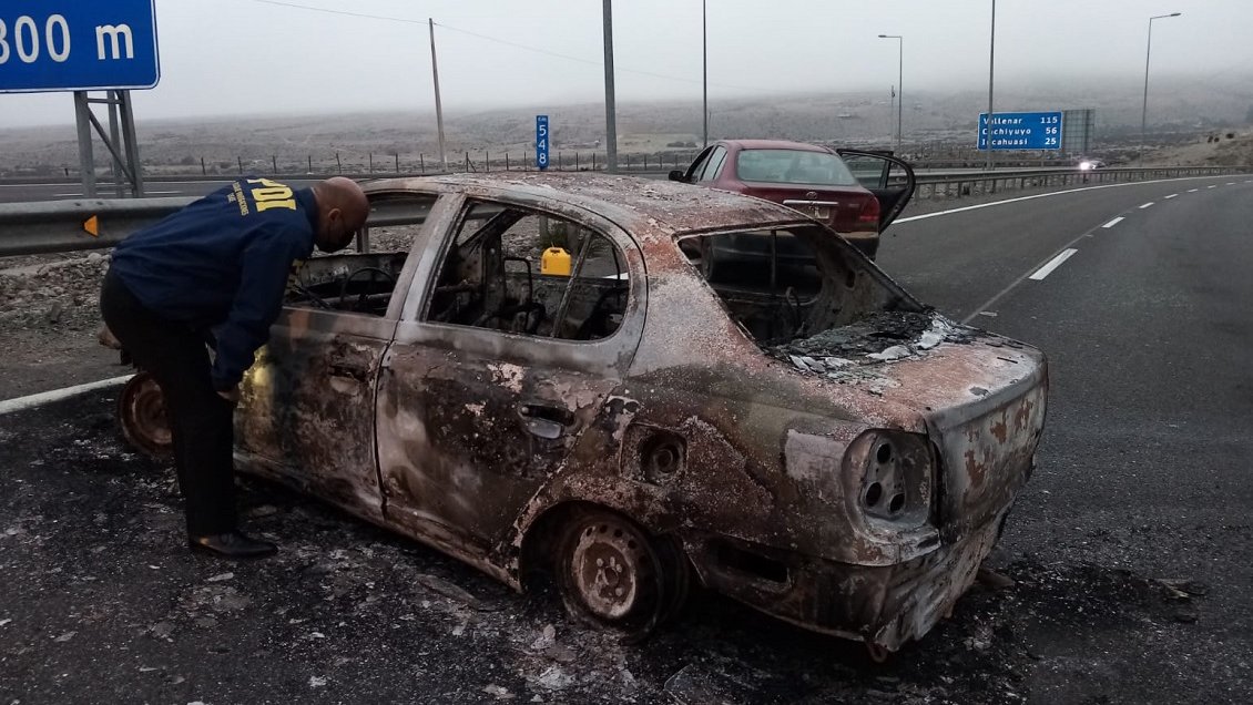 Banda realizó millonario robo en oficina de peaje en La Higuera