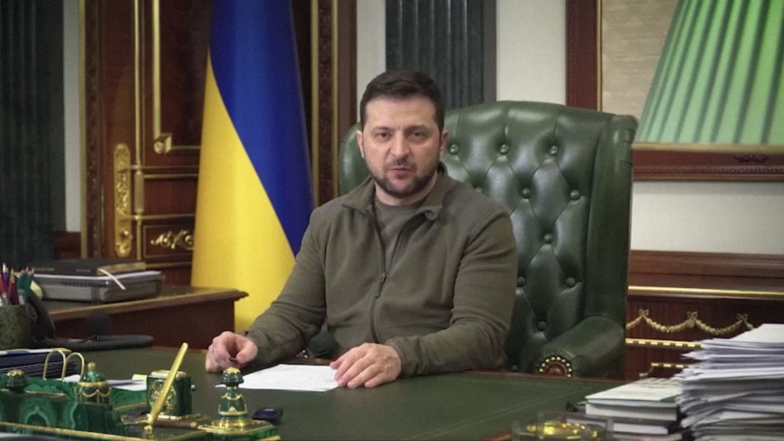 Volodímir Zelenski acusa a Rusia de 