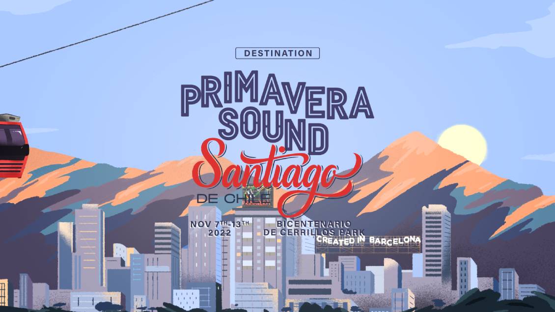 Anuncian fecha de inicio de venta de pases diarios de Primavera Sound Santiago
