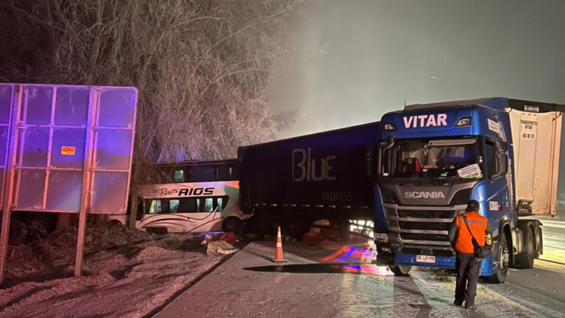 Choque múltiple en Lautaro dejó cinco lesionados