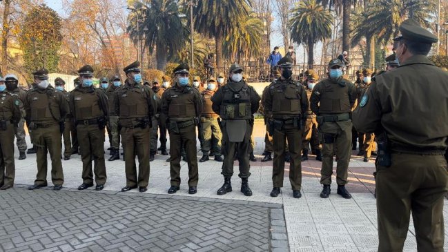 Rondas masivas de Carabineros dejaron 152 detenidos en La Araucanía