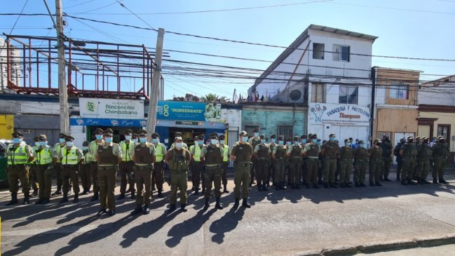 Iquique: Plan de Reforzamiento Dinámico de Carabineros dejó más de 200 detenidos