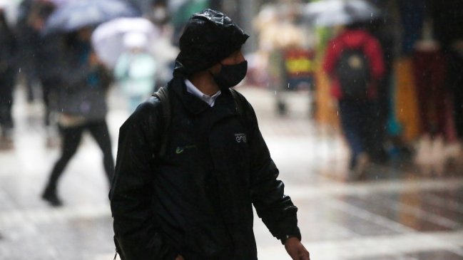 Temporal provocó la caída de casi 100 milímetros de agua en el Biobío