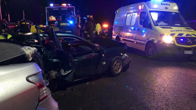 Accidente de tránsito dejó a un joven fallecido y dos heridos graves en Linares