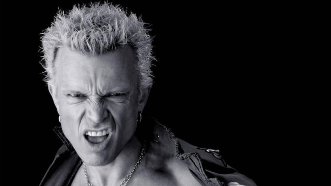 Billy Idol debuta en Chile con show en el Teatro Caupolicán