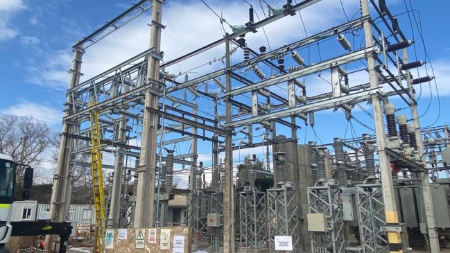 Verifican estado de avance de ampliación de subestación eléctrica de Graneros