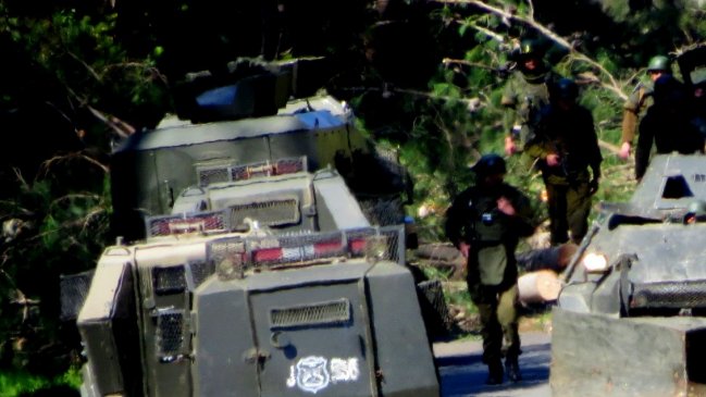 Encapuchados emboscaron nuevamente a trabajadores forestales de empresa de Santos Reinao en Tirúa