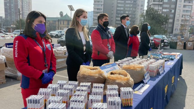 Descubren empresas que traficaban toneladas de tabaco y evadían millonarios impuestos