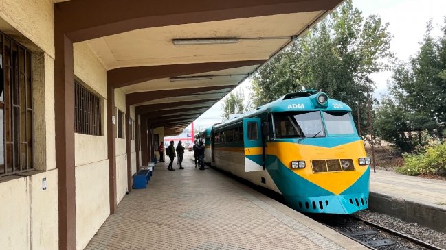 GORE Maule espera proyecto de EFE para financiar restauración de estaciones del Ramal Talca-Constitución