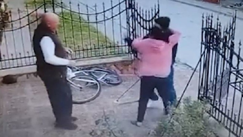 Imágenes sensibles: Abuelo mató a su nieto a balazos tras violenta discusión