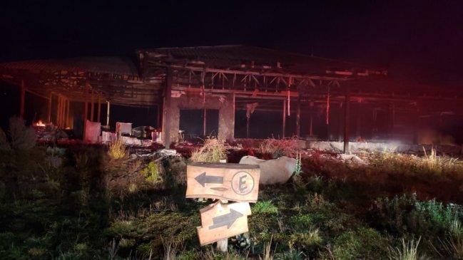 Hostería de la familia de Fuad Chahin sufrió un ataque incendiario en Curacautín