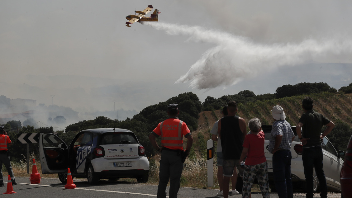 España sufre el incendio más grande en un decenio: 25 mil hectáreas han sido destruidas